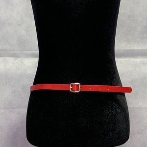 ❗️BOGO❗️Forever 21 Red Skinny Belt